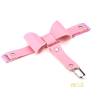 ❀Strawberries❀-Women Butterfly Knot Garters, Multi-Color Punk Adjustable Suspender Garter