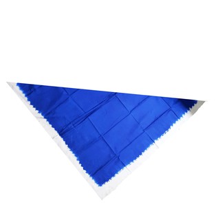 Azul Udeng Tumpal - tela de tinte de corbata blanca