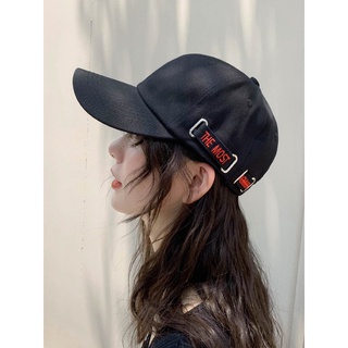 insGorra de béisbol para mujeres de estilo coreano alfabeto Simple gorra de pico estilo japonés sombrero de sol a juego marca de moda Hip Hop (2)