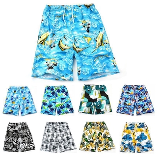 Nuevo Hawaiian Beach Pantalones De Los Hombres De Color De Secado Rápido Cortos Casual Deportes Sueltos