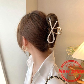 moda coreana abrazadera de pelo clip para las mujeres perla catch clip temperamento accesorios pelo v0c9