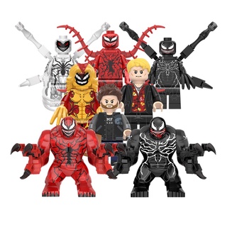 nuevo venom minifigures carnage block toys