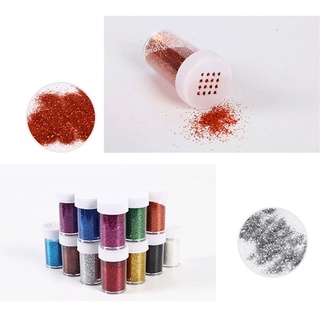 Infa 12 colores grandes Kit De pigmentos De Resina Mica Flash polvo brillante brillante brillante lentejuelas De Resina para hacer (3)
