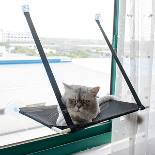 Nueva cama de gato transpirable hamaca de gato extraíble y lavable super fuerte ventosa almohadilla de gato ventana alfé (1)