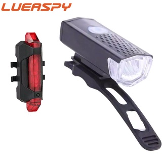Luz Trasera USB LED Para Bicicleta/Recargable MTB Delantera De Seguridad Para Ciclismo