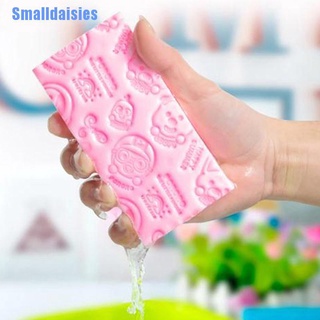 [pequeños Margaritas] esponja de baño exfoliante/muerto eliminación de la piel esponja masaje corporal herramienta de baño