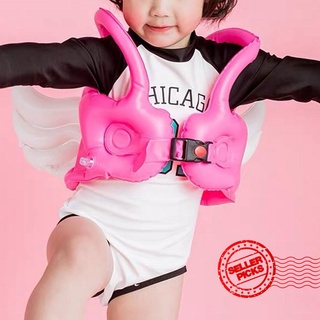 2021 New Children's Angel Wings Cute Inflatable Swimsuit Ring Buoyancy Vest Jacket Baby Life G9T7