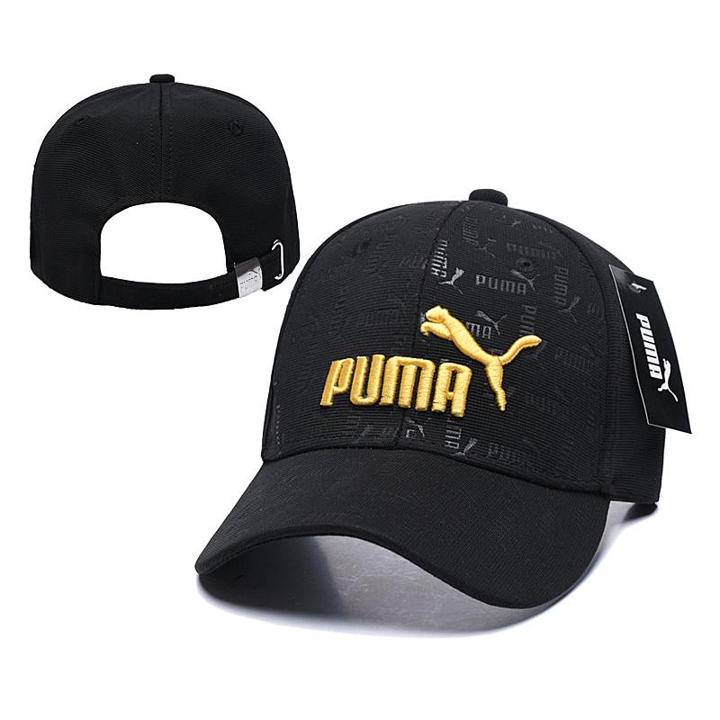 Puma Classic Black White Cap Adjustable Cap Men Baseball Cap Sports Hats Fashion Caps