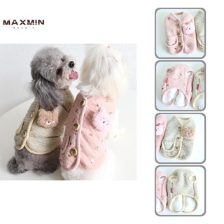 maxmin con bolsillo ropa para mascotas de invierno mantener cálido chaleco de perro buena artesanía para uso diario