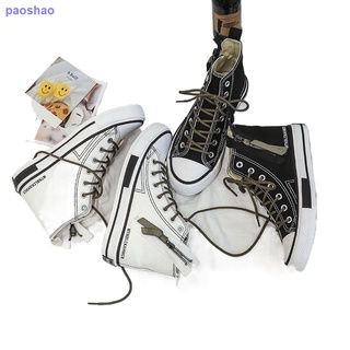 ins high-top canvas shoes female 2020 new students Korean spring board shoes wild retro Hong Kong style chic shoes