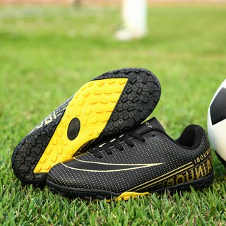 32-42 tf zapatos de fútbol Futsal zapatos de fútbol picos largos tf picos tobillo (4)
