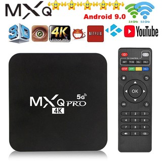4G + 64GSmart TVBOX TV Box y reproductores MXQ PRO 4K 5G 1G 8G Rk3229 Quad Core Android 7 1 / 10.1 Reproductor 3D Mxqpro
