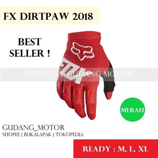 Guantes fox dirtpaw 2018 azul - guantes de motocicleta Cool - guantes de motocicleta fresco (4)