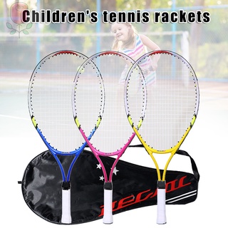 niños junior niños deportes raqueta de tenis de aleación de aluminio mango de pu raqueta de tenis (1)