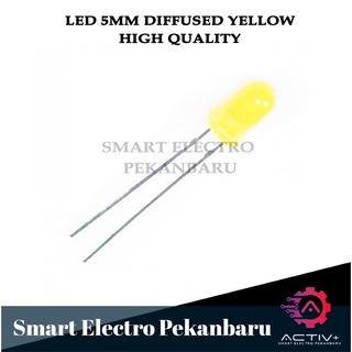 Led de alta calidad 5MM difundido amarillo/LED 5MM amarillo Color F5