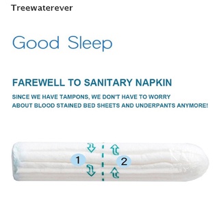 [treewaterever] 16 unids/caja super absorbente regular algodón tampones mujeres menstruación protección mx