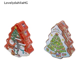 LovelydahliaHG-Caja De Navidad Para Árbol , Santa Claus , Galletas , Caramelos , Almacenamiento [Caliente]