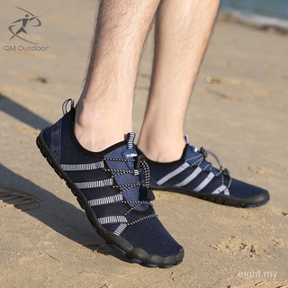 Aqua zapatos de los hombres de malla transpirable senderismo zapatos de playa al aire libre aguas arriba zapatillas de deporte de verano zapatos BydM