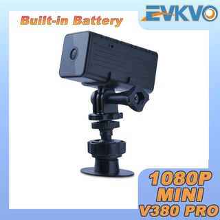 evkvo - v380 pro 1080p wifi mini cámara recargable batería cámara pequeña cámara de seguridad videocámara espía cámara oculta