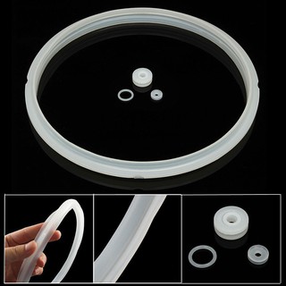 Reemplazo de goma de silicona transparente eléctrico olla a presión junta anillo de sellado litasteful