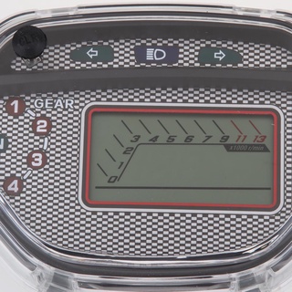 [brpre1] LCD Digital Motorcycle Odometer Speedometer Tachometer Gauge Backlight