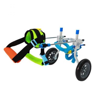 [better_easy] 2 ruedas silla de ruedas para mascotas, general, para perros discapacitados, patinete trasero, tratamiento de piernas traseras
