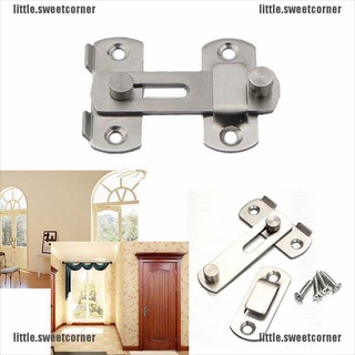 [Sweet] nuevo cierre de puerta de seguridad para el hogar de acero inoxidable/cerradura de diapositivas+tornillo
