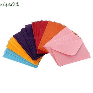 rita01 suministros de oficina sobres de papel estacionario invitación sobres mini sobres en blanco fiesta suministros escolares tarjeta de mensaje tarjetas de felicitación para carta colorido sobres/multicolor