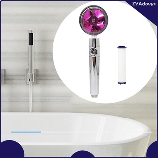 cabezal de ducha de mano ahorro de agua giratorio con pequeño ventilador de los niños ducha ducha accesorios de baño g1/2 interfaz (9)