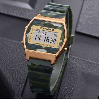 Jam Tangan: reloj Digital para hombre, cuadrado, reloj electrónico, luminoso, reloj deportivo