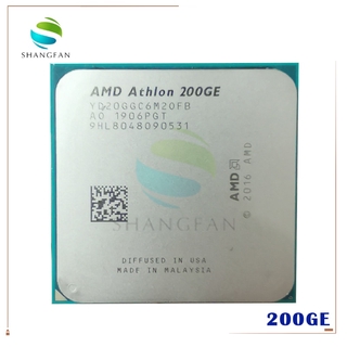 Prepedido AMD Athlon 200GE X2 200GE 3.2ghz Dual Core Quad-Thread CPU procesador YD200GC6M2OFB