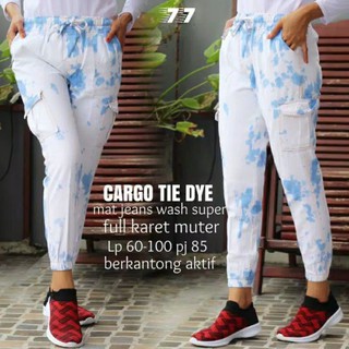 Tie Dye cargo jogger pantalones/pantalones de mujer/pantalones de carga Tie Dye