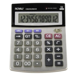 Calculadora Royal Ce250 Basica Escritorio 12 Digitos