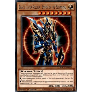 Yu-Gi-Oh! Black Luster Soldier - Envoy of the Beginning - TOCH (Rare) Yugioh