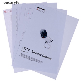 Oucaryfe 1:1 Paper Model Fake Security Dummy Surveillance Camera Security Model Puzzles MX