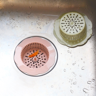 Cocina tipo flor filtro fregadero alcantarillado fregadero piso drenaje Anti-obstrucción filtro de cabello Cnogry (4)