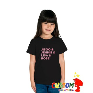 Kpop Blackpink Member ropa infantil camiseta - niños personalizados