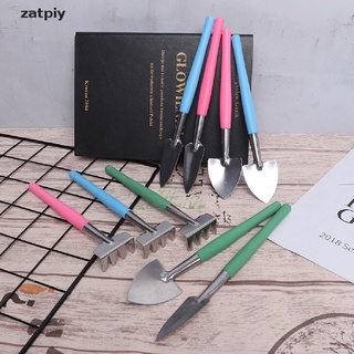 zatpiy - juego de 3 palas para rastrillo, herramientas de jardinería, mini trajes de excavación, kit de plántulas mx