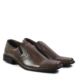 Sm88 - cocodrilo Texas marrón mocasines de los hombres zapatillas formales trabajo Sapatu Slop Cool hombres