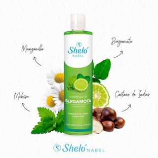 Shampoo de Bergamota con Minoxidil Sheló Crecimiento de Cabello Envío Express