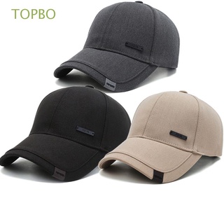 TOPBO Alta calidad Algodón Casual sombrero para el sol Gorras de béisbol Sombrero de hombre Sombrero deportivo Exterior Sencillo Protector solar