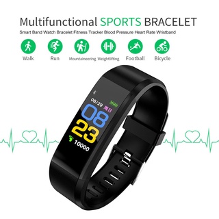 Promoción 115 plus Rastreador De Fitness deportivo reloj impermeable Monitor De frecuencia cardiaca y actividad práctica práctica reloj Inteligente (3)