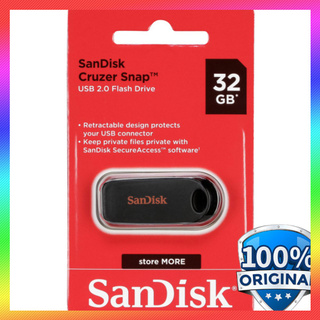 Sandisk Snap USB Flash Drive 32GB - SDCZ62-032G