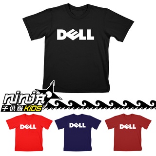 Dell Boys camiseta Logo edad 3-12 años Ninja niños