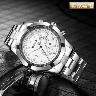 Suizo genuino nuevo reloj automático no mecánico de los hombres reloj de los hombres de la moda de negocios luminoso impermeable hueco reloj de los hombres (2)