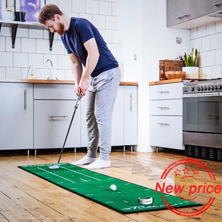 golf putting trainer automático agujero de retorno taza casa simulada pinball entrenador interior verde u1n7