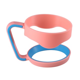 *je rosa+azul soporte de mano de plástico tazas mango para 30 oz rambler vaso mango