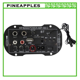 Placa Amplificadora De Audio Digital Amplificador De Potencia De Inmersión Estéreo Amp 2.0 De Dos Canales Mini-Clase Para El Hogar Cuadrado