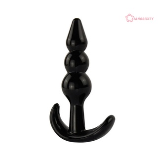 xiangsicity Unisex Soft Silicone Dilator Bead Expansion Stimulator Anal Plug Adult Sex Toy (4)