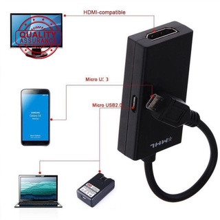 cable micro usb 2.0 a hdmi compatible hd 1080p para samsung mirco mini android usb e8z3 (1)